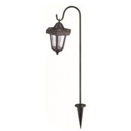 Entac Garden Solar Lamp with Iron Stand 75cm 1 LED
