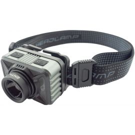 Entac Φακός Κεφαλής Zoom Με Αισθητήρα Κίνησης 10W XHP50+ Κόκκινο