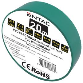Entac Insulation Tape 0.13x19mm Green 20m