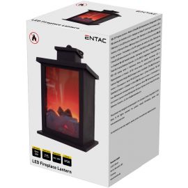Entac LED Fireplace Lamp 28cm 3xAA excl.