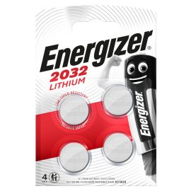 Energizer Button Cell Lithium CR2032 (BL4)