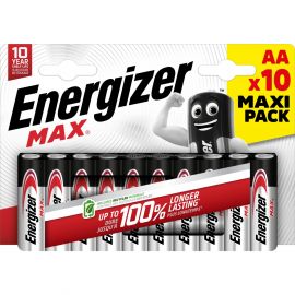 Energizer Max Αλκαλική AΑ (10τμχ)