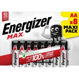 Energizer Max Αλκαλική AΑ (8τμχ)