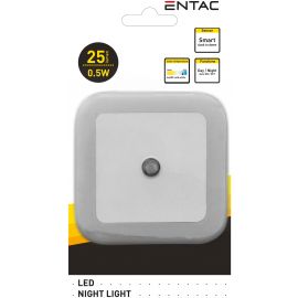 Entac Night Light 0.5W Squared CW White