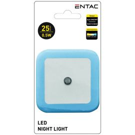 Entac Night Light 0.5W Squared CW Blue