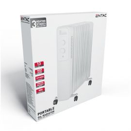 Entac Καλοριφέρ Λαδιού με 13 Φέτες 2500W Λευκό