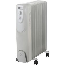 Entac Καλοριφέρ Λαδιού 9 Φέτες 2000W Λευκό με Timer Αντίστροφης Μέτρησης