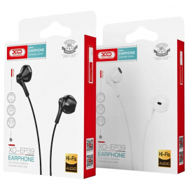 XO EP39 Half In-ear Handsfree  1.15μ Μαύρο