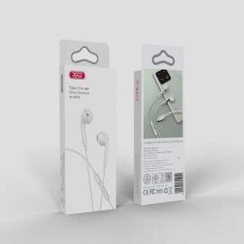 XO EP72 2ης Γενιάς Type-C Handsfree Λευκό Με Ψηφιακή Αποκωδικοποίηση