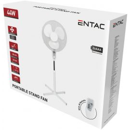 Entac Portable Stand Fan 44W Pulse with Remote Controller