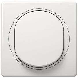 EON Single-pole switch, white