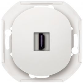 EON E6163.0 HDMI/HDMI socket Keystone without cover frame white