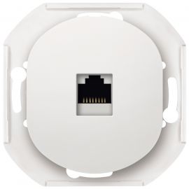 EON E616S.0 Data socket without cover frame 1xRJ45 Cat 6A FTP, white