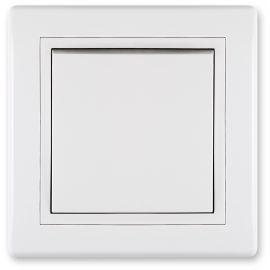 PRESTIGE Double pole switch, white