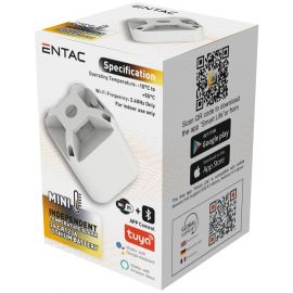 Entac Smart Mini Ανιχνευτής Φωτιάς & Θερμότητας με WIFI TUYA