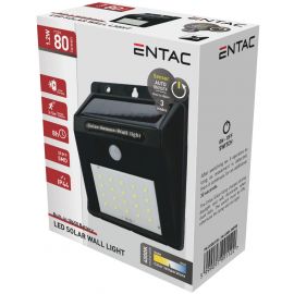 Entac Ηλιακός Προβολέας Τοίχου 1.2W SMD 3 modes Φωτοκύτταρο