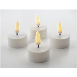 Entac Tea Candle WW Flickering White 3.6x4.3cm CR2032 incl.