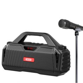 XO F32 portable portable LED display bluetooth speaker with microphone