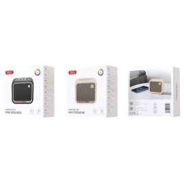 XO F63 Joy Φορητό Bluetooth Ηχείο 5W Μαύρο