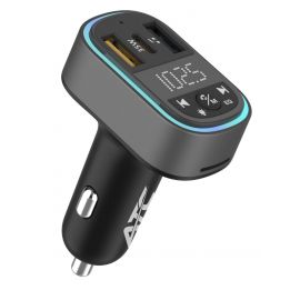 ATC-CA07 Μεταδότης FM Αυτοκινήτου με 2 Θύρες USB-A & Type-C και Υποδοχή SD 35W