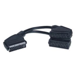 ADAPTOR SCART ΑΡΣ / 2 x SCART ΘΗΛ