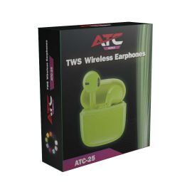 ATC-25 TWS Wireless Earphone Green