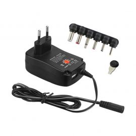 Τροφοδοτικό  30W 12V/2.5A Switching με 6 κεφαλές