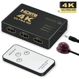 HDMI Switch 3In / 1 Out 4K x 2K Remote
