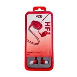 TC-HFr1 Ενσύρματα Ακουστικά Handsfree 3,5mm Κόκκινο