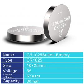 Pkcell Κουμπί Λιθίου CR1025-1B (1τμχ)