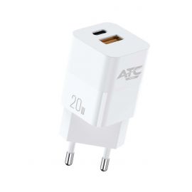 ATC-CHF5a Mini PD Fast Charger 20W Λευκό