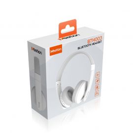 Meetion BTH003 Ακουστικά Κεφαλής Bluetooth Λευκό