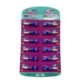 LEEPIT Super Glue Υγρή Κόλλα Universal 2g 12τμχ