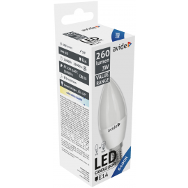 Avide LED Κερί 3W E14 Ψυχρό 6400K Value