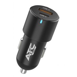 ATC-CA04 Φορτιστής Αυτοκινήτου  USB-A & Type-C 100W