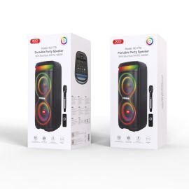 XO F70 Διπλό Ηχείο Bluetooth AC & DC 6.5 RGB 40W