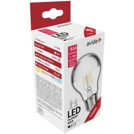 Avide LED Filament Ανεστραμμένου Καθρέφτη 7.5W E27 360° Θερμό 2700K