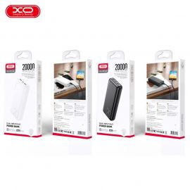 XO PR183 Power Bank 20000mAh Μαύρο