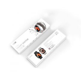 XO W8 PRO Ασύρματης Φόρτισης Intelligent Sports Call Watch Ασημί