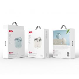 XO Ακουστικά Bluetooth TWS Για Μείωση Θορύβου Κλήσεων ENC Διπλού Μικροφώνου Μπλέ