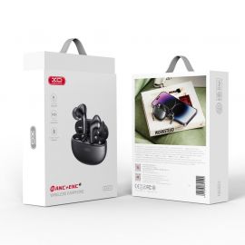 XO G17 Ακουστικά Bluetooth TWS Για Μείωση Θορύβου Κλήσεων ANC+ENC Διπλού Μικροφώνου