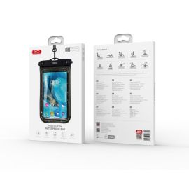 XO KT04 Αδιάβροχη Θήκη Τηλεφώνου PVC με Κλιπ & Λουράκι