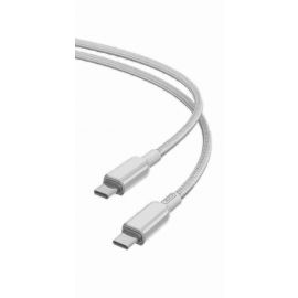 XO NB-Q250B Καλώδιο Φόρτισης + Data PD 60W Type-C to Type-C PVC 1m Λευκό