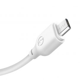 XO NB103 Καλώδιο Φόρτισης Micro 1m Άσπρο