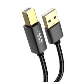 XO GB010A Καλώδιο USB-A σε USB-B Μαύρο