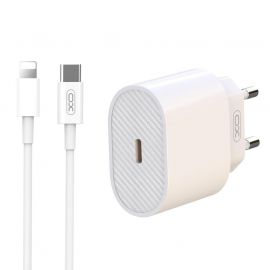 XO L81B PD 20W Γρήγορης Φόρτισης Φορτιστής Type-C με Lightning