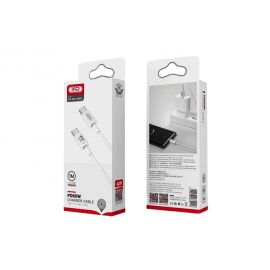 XO NB-Q190A 60W Καλώδιο Φόρτισης + Data Type-C σε Type-C 1m