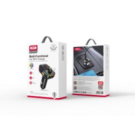XO BCC09 Φορτιστής Αυτοκινήτου Bluetooth MP3 με TF card slot + PD 25W