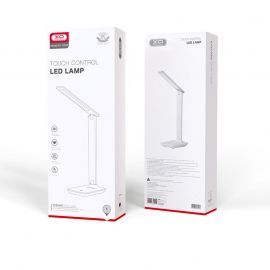 XO OZ05 LED Φωτιστικό Γραφείου (με Βάση Κινητού) 1200mAh Άσπρο