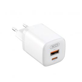 XO L96(EU) Γρήγορης Φόρτισης Φορτιστής (PD30W / USB QC18W)